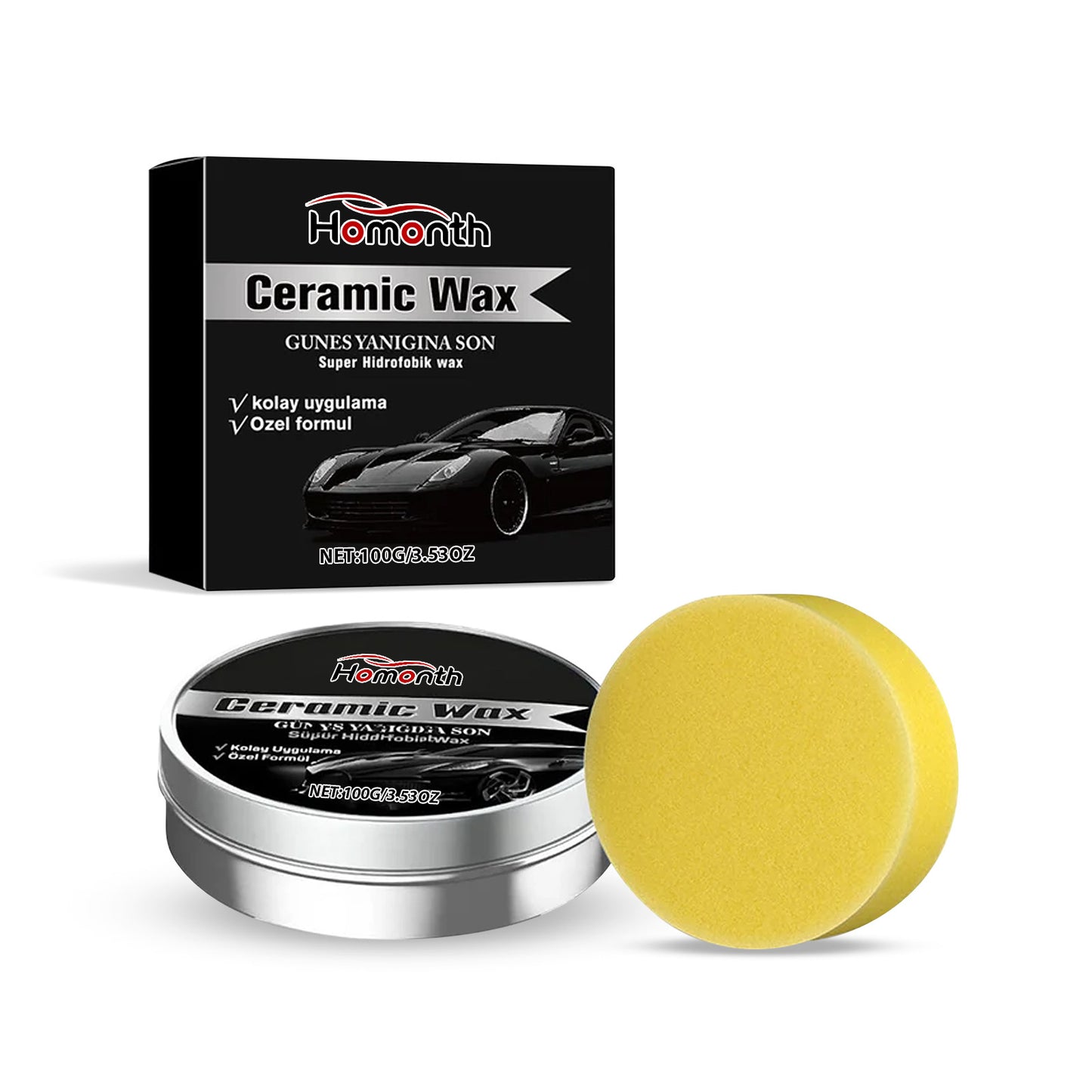 Car Care Wax for Paint Polish and Protection