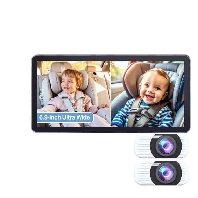 Car Mounted Baby Monitoring Display