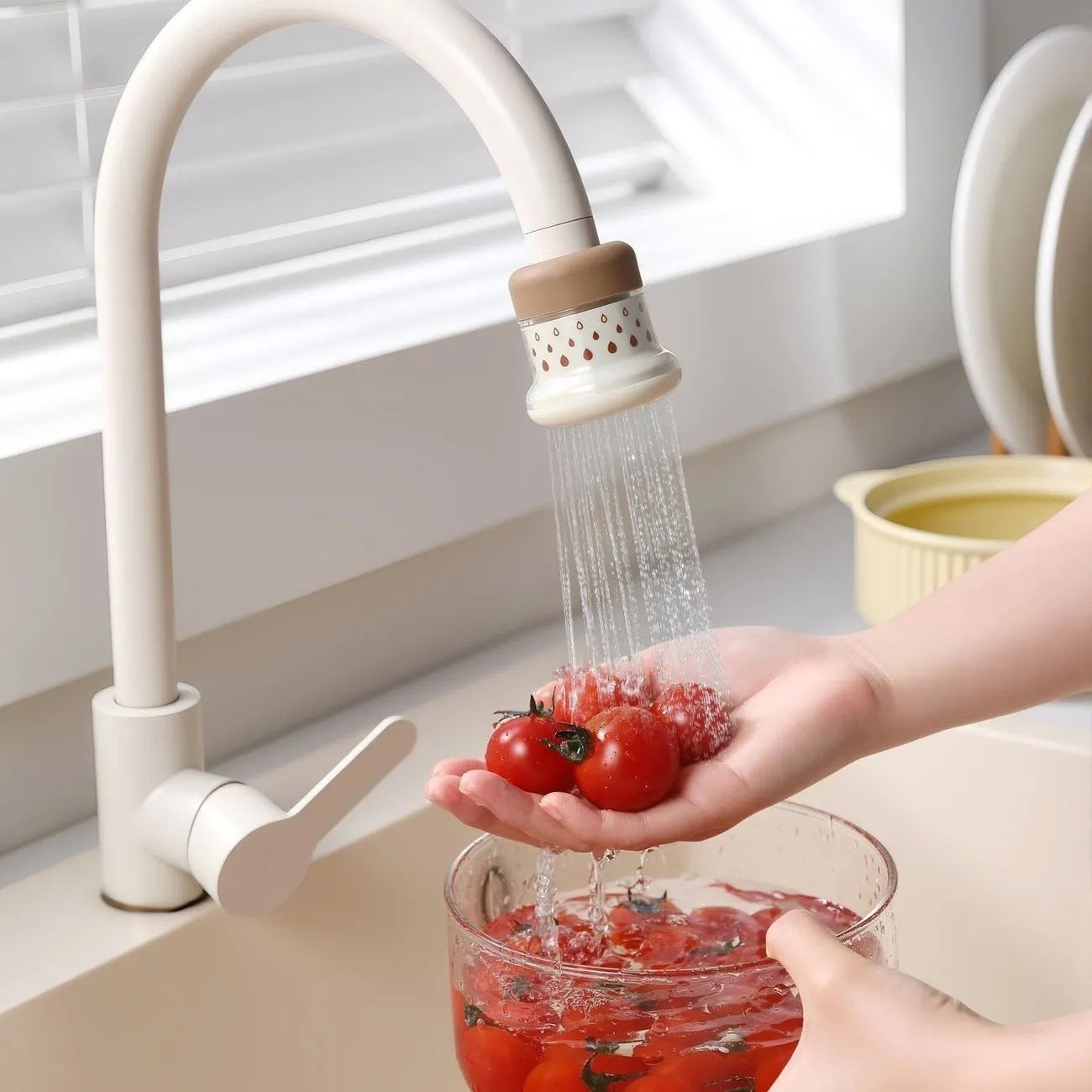 Cartoon Faucet Filter Universal Anti-Splash Water-Saving Kitchen Water Purifier