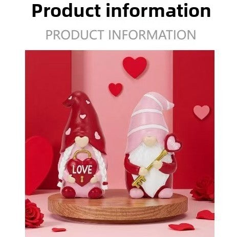 Cartoon Gnome Figurine Home Deco