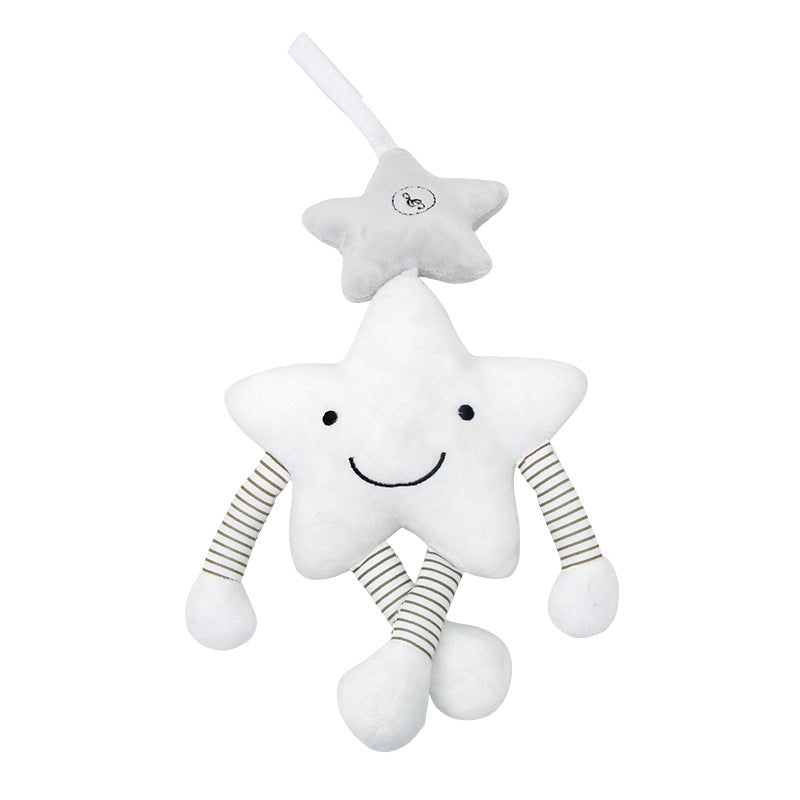 Cartoon White Five-Pointed Star Baby Wind Chime Toy