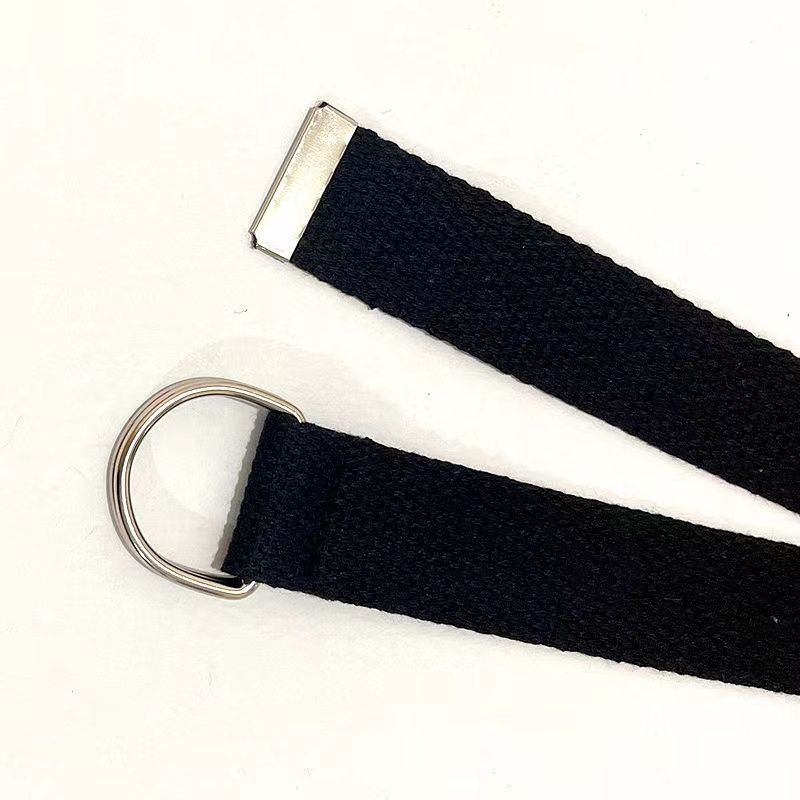 Casual and stylish square buckle belt