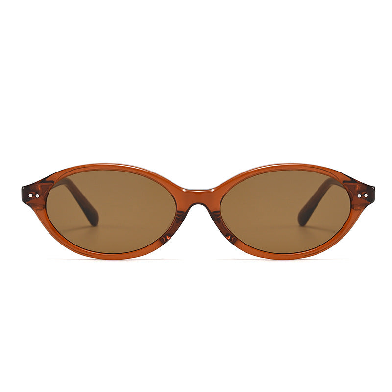 Cat Eye UV Protection Sunglasses Women Oval Frame
