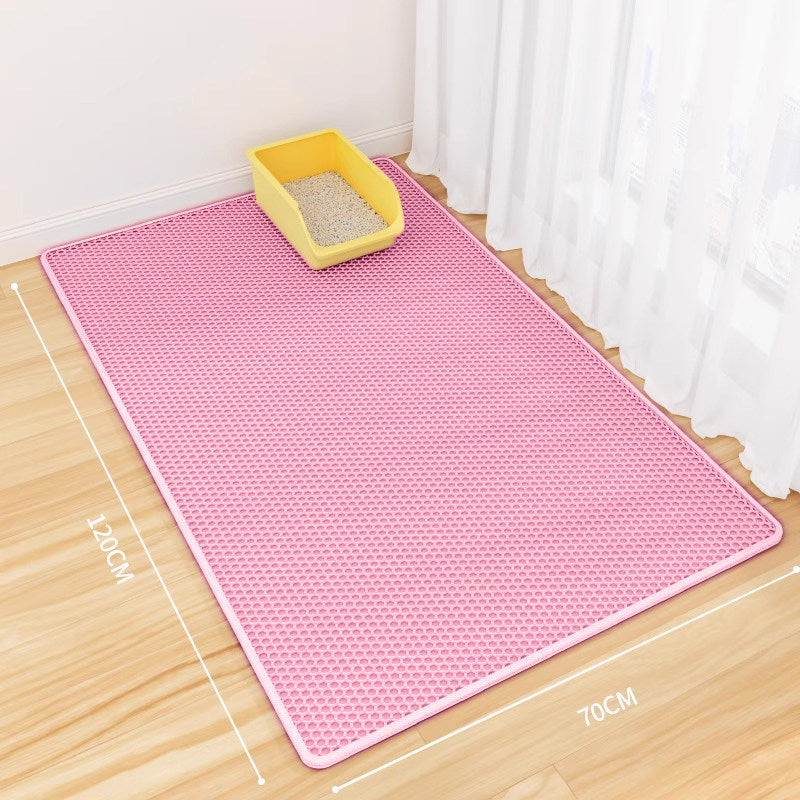 Cat litter mat