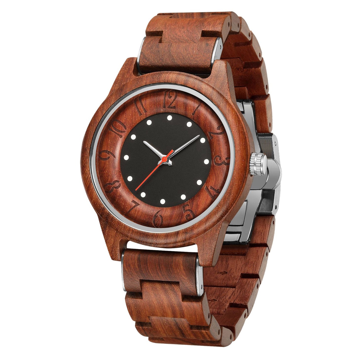 One Piece Wooden Fashionable Quartz Watch
