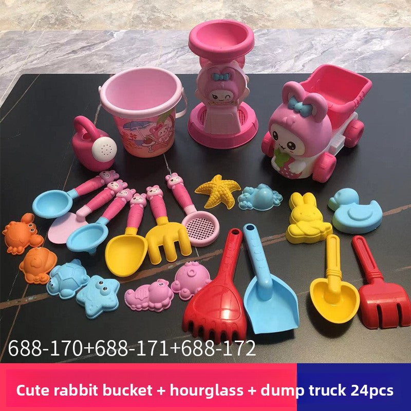 Children's Cartoon Rabbit Beach Sand Toys