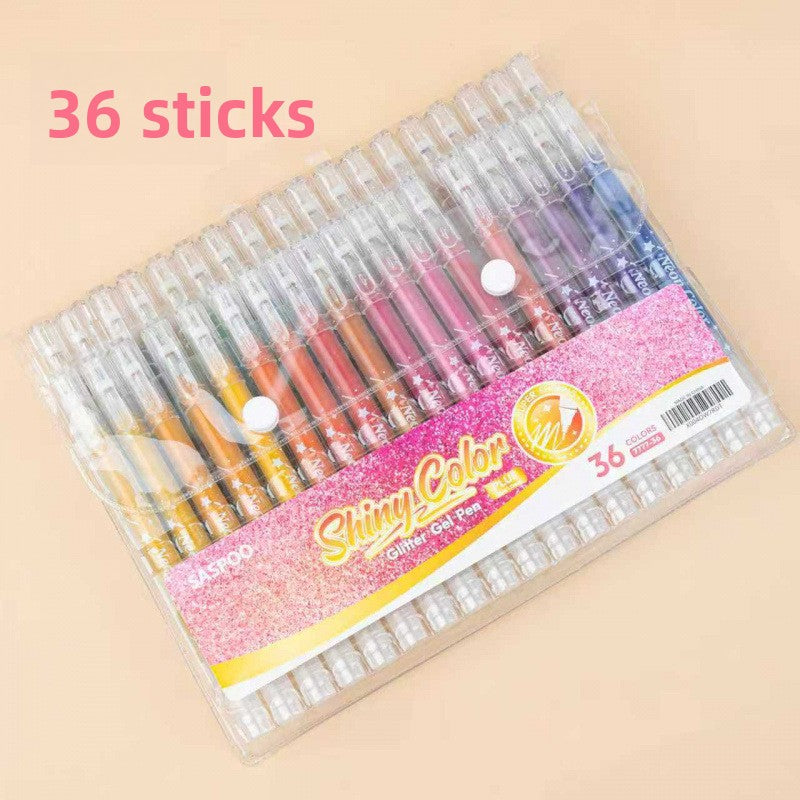 Children's glitter pens and watercolor pens