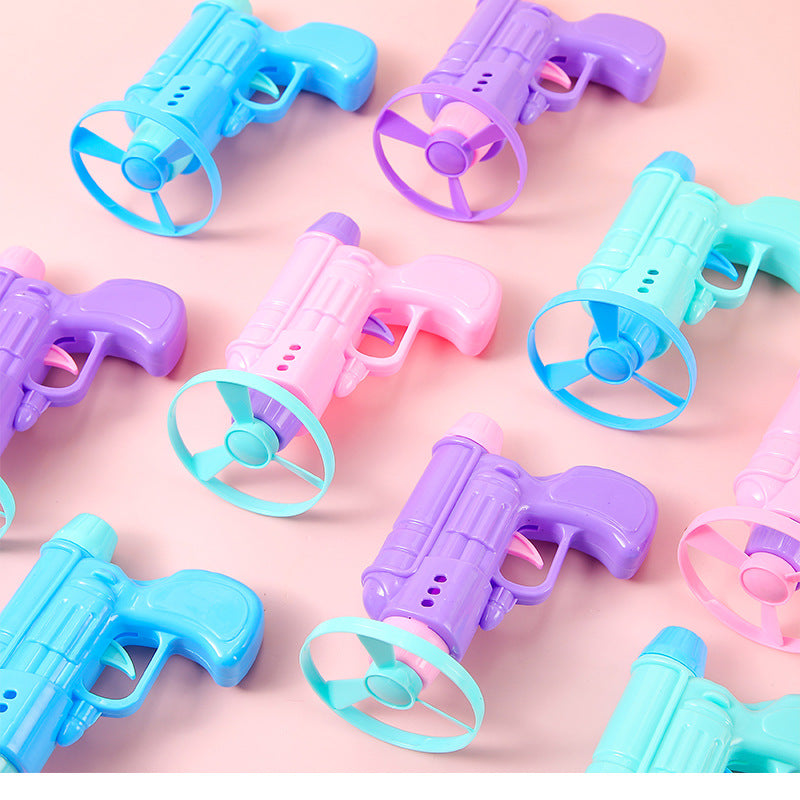 Children's Gyro Flying Saucer Gun Toy