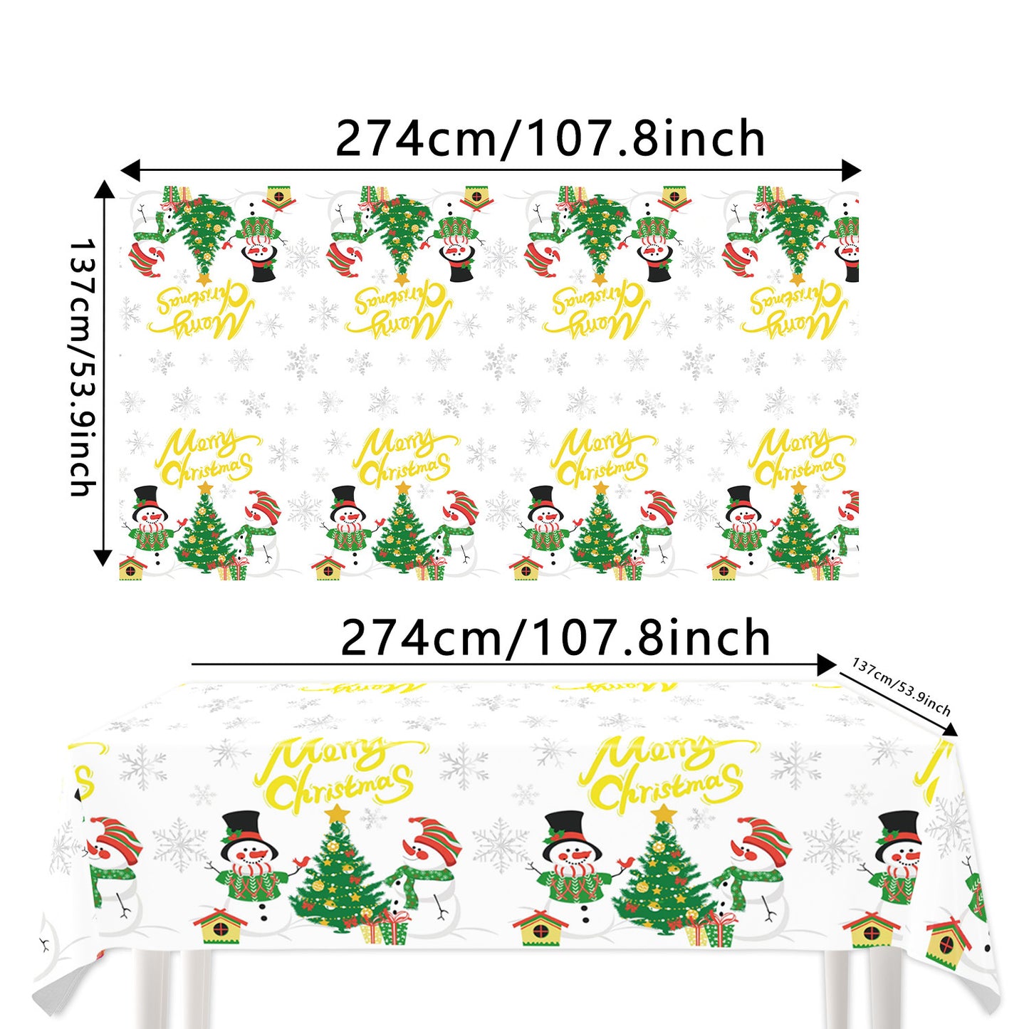 Christmas tablecloth