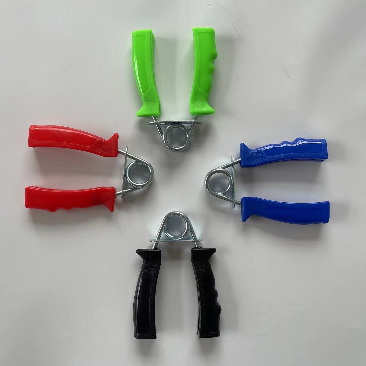Chrome-plated grip exerciser