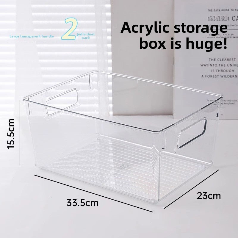 clear storage box