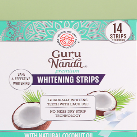 Coconut Oil Teeth Whitening Strips