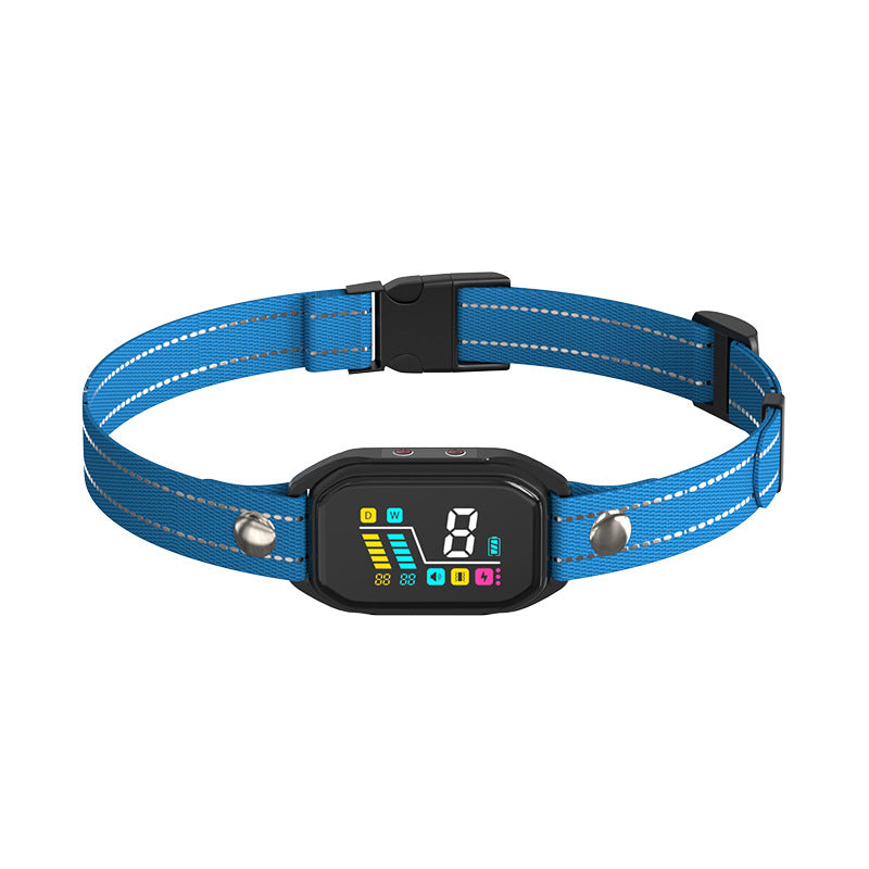 Color screen intelligent bark-stopping electric shock collar