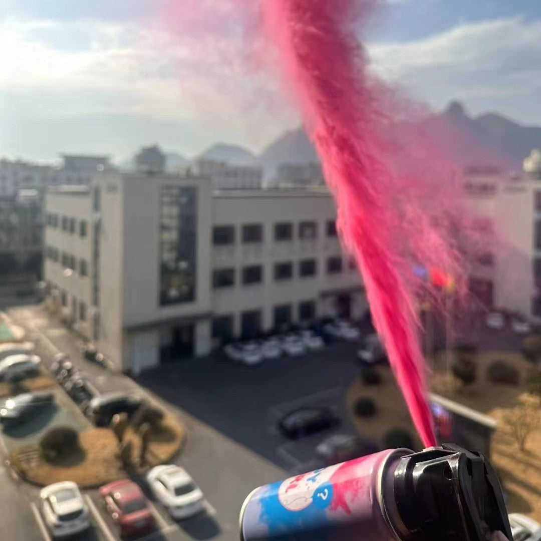 Color spray tank