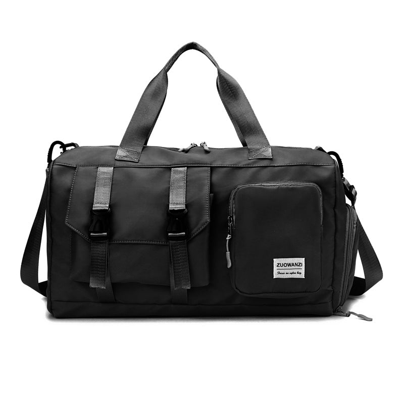 Colorful glittering large-capacity fitness bag