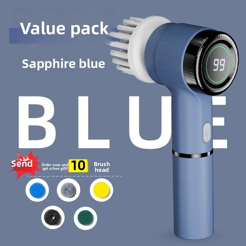 Cordless Electric Cleaning Brush with Multiple Attachments