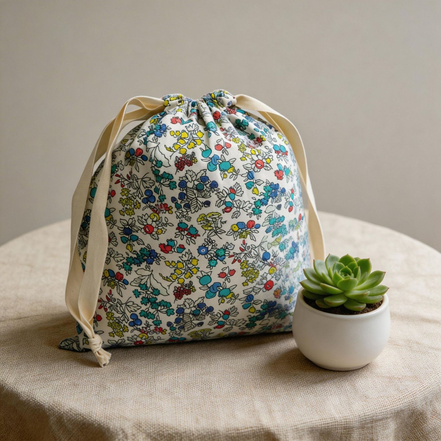 Cotton Drawstring Storage Bag