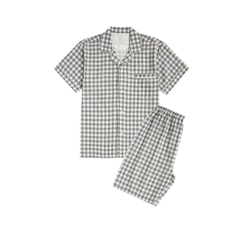 Cotton Short Sleeve Pajama Set