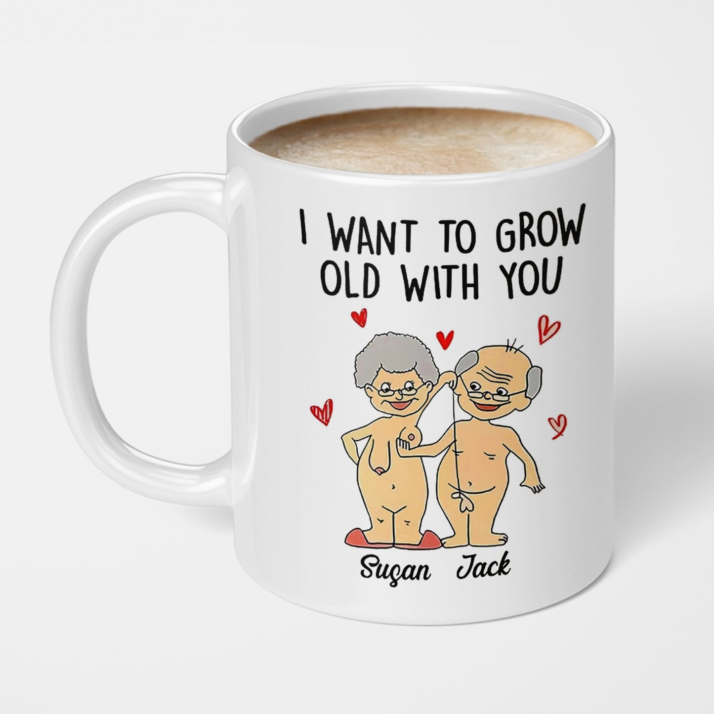 Couple ceramic mug