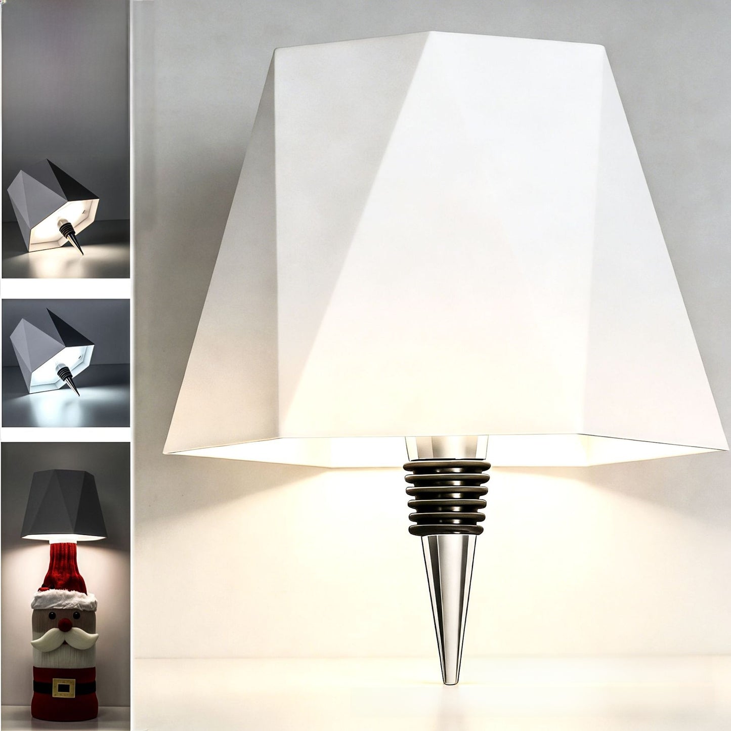 Creative Bottle Shape RGB LED Night Light