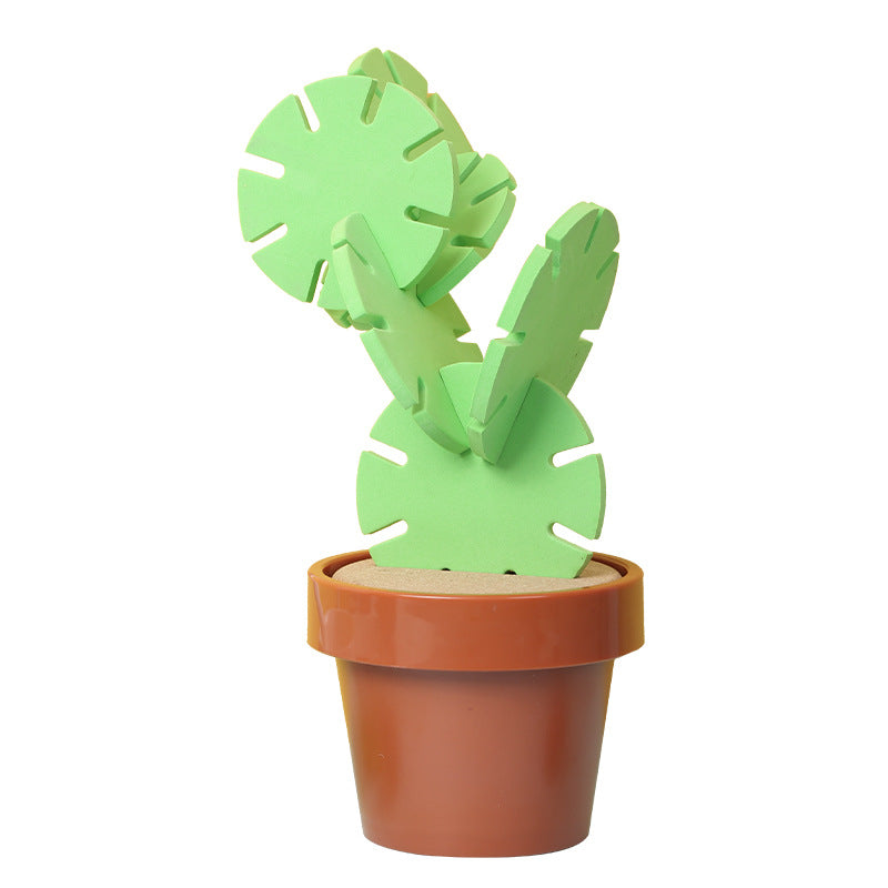Creative Cactus Coaster Set