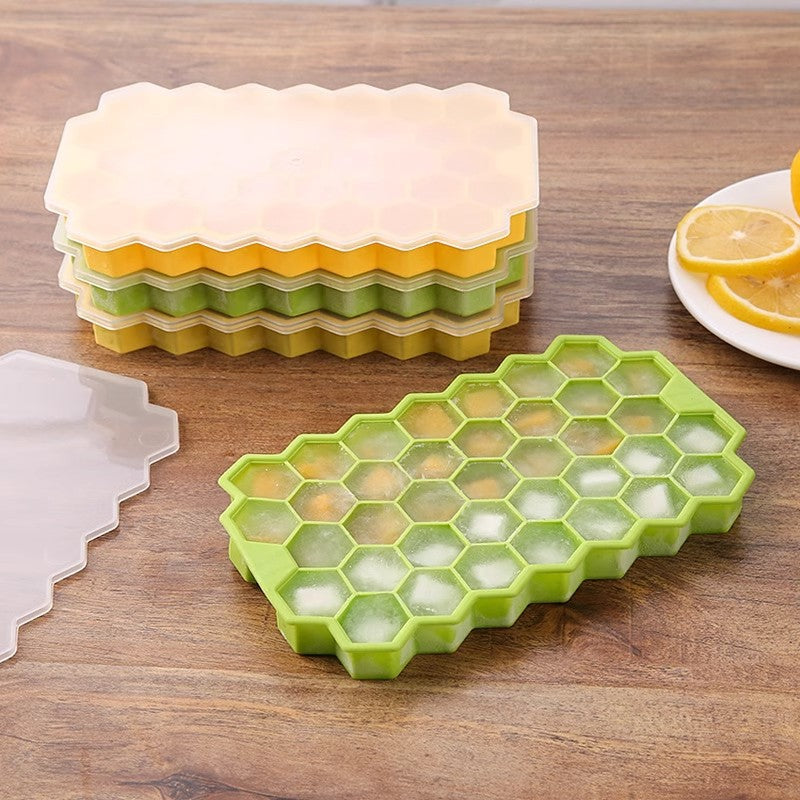 Creative Honeycomb with Lid 37-grid Ice-making