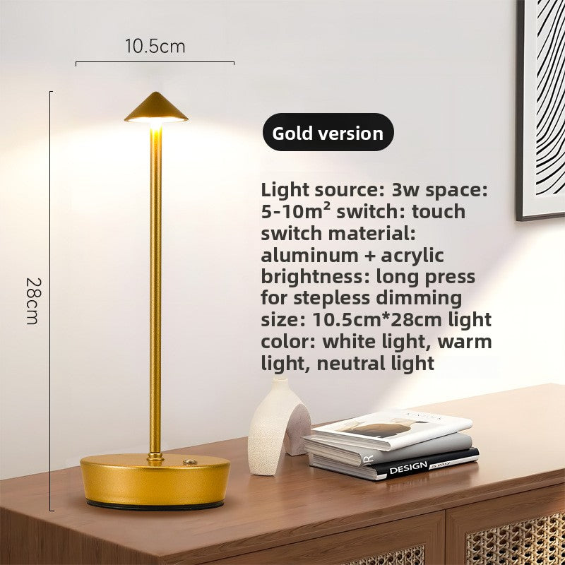 Creative Steeple Rechargeable Table Lamp