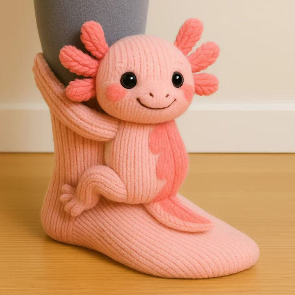 crochet animal socks