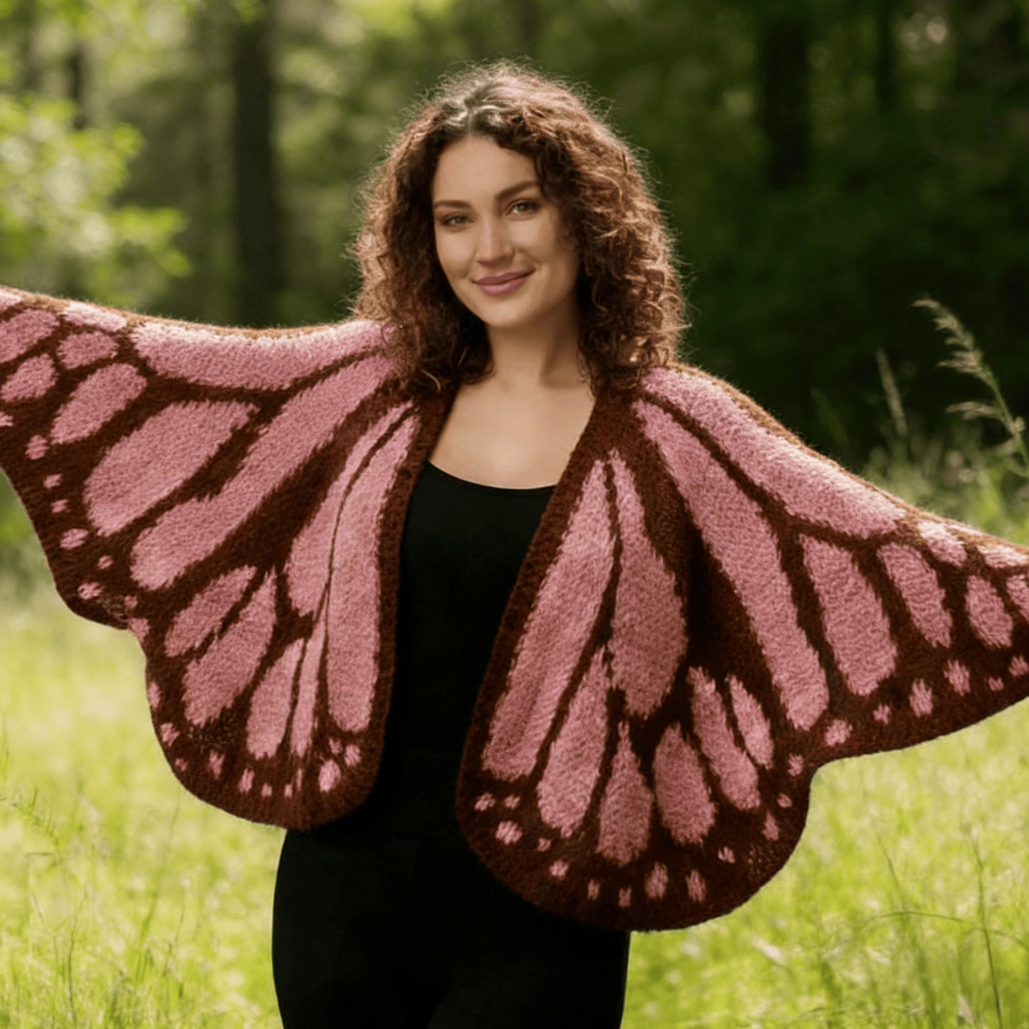 Crochet Butterfly Shawl