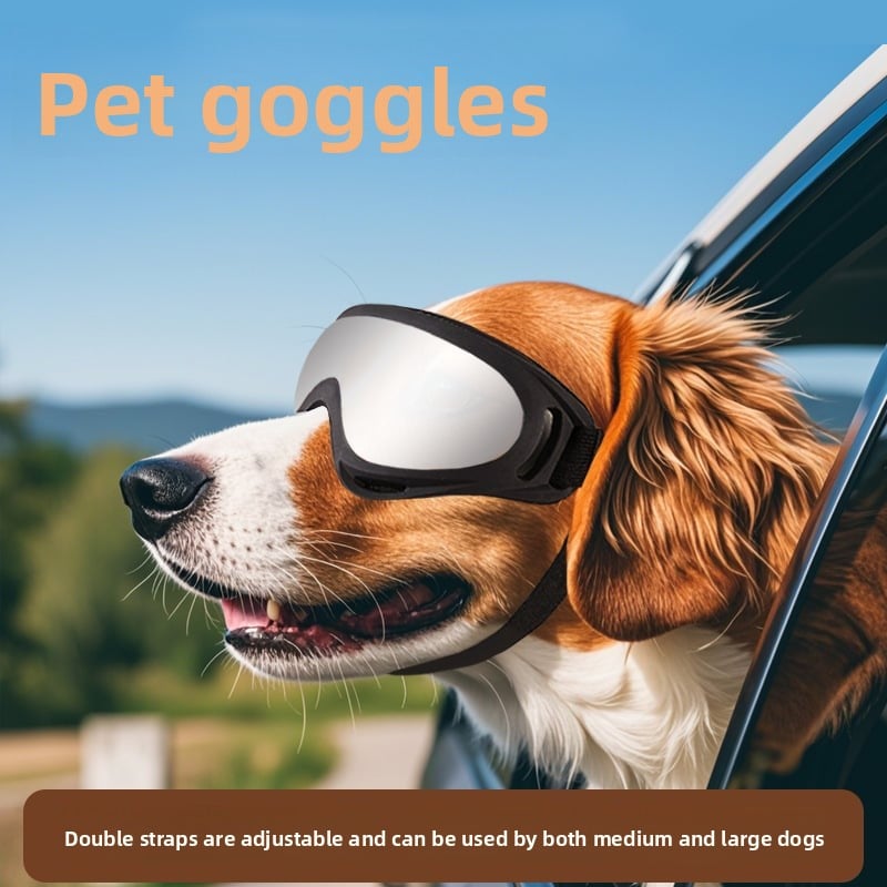 Cross-border New Pet Glasses Dog Windproof Sunglasses Dog Goggles Teddy Fadou Corgi Dog Sunglasses