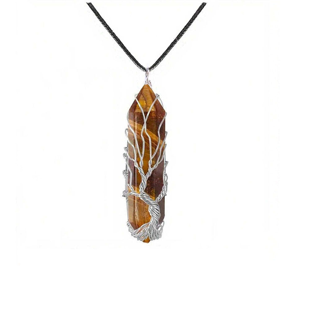 crystal pendant necklace