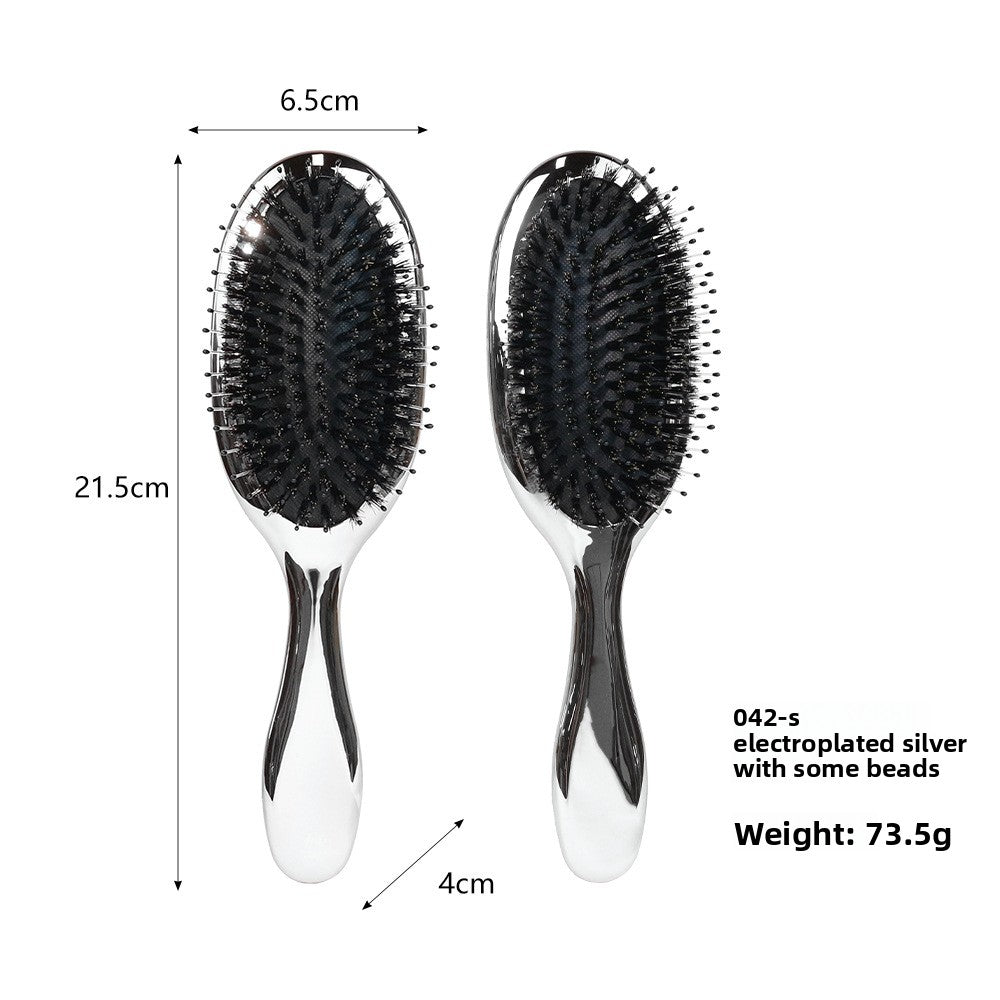Cushion Comb Pig Bristle Comb