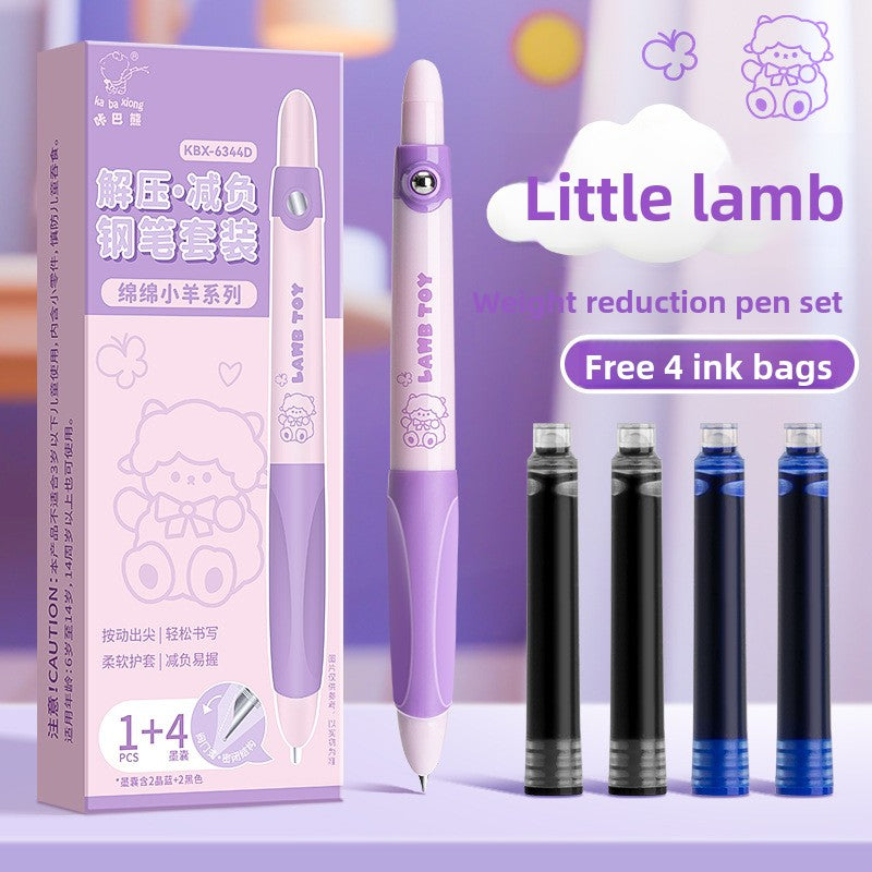 Cute Erasable Retractable Pen