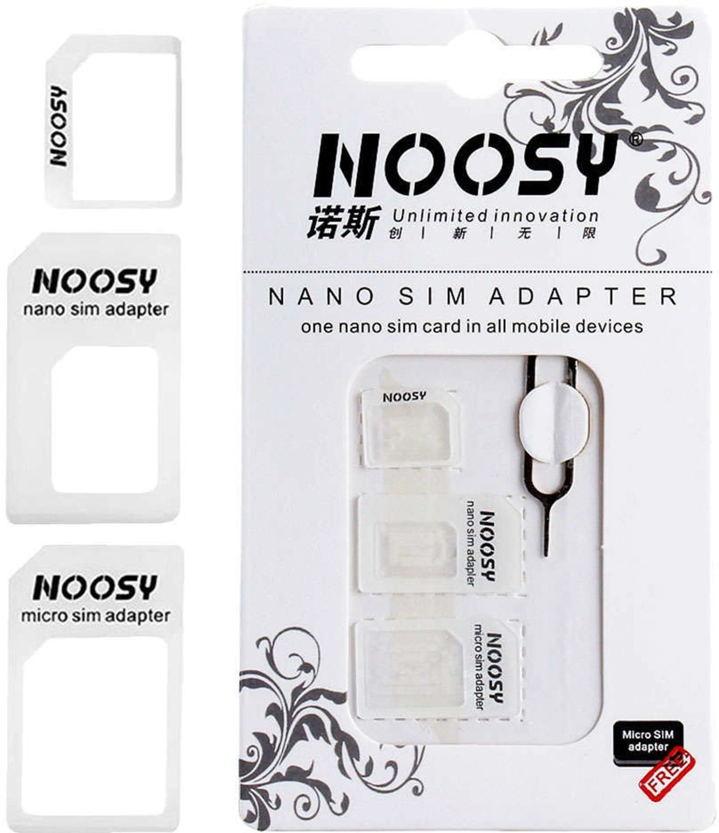 Three-Piece SIM Card Set – Compatible with All Smartphones