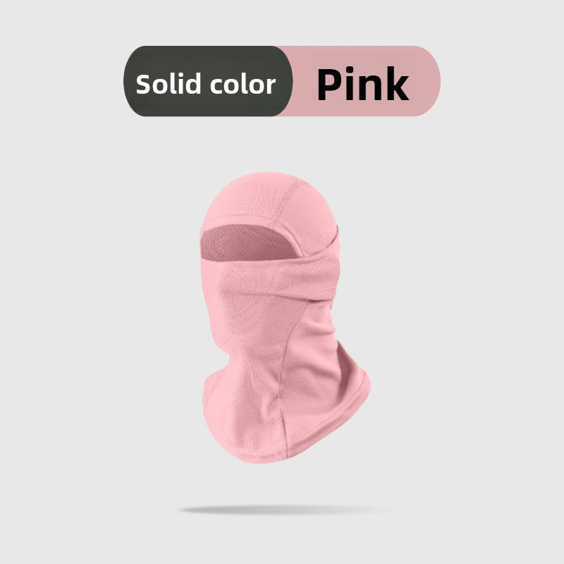 Cycling mask for sun protection, male