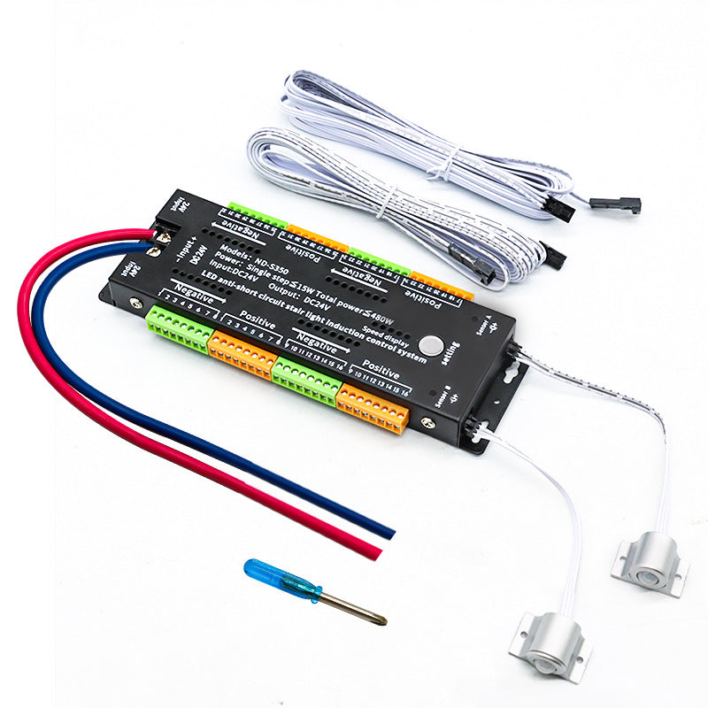 DC24V LED Stair Light Controller with Motion Sensor