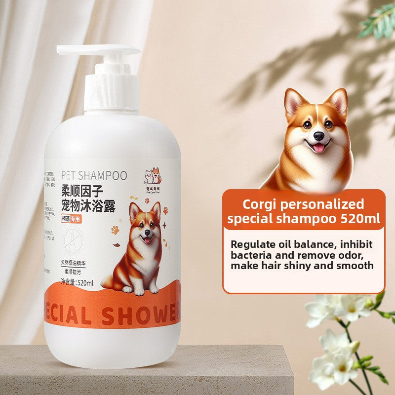 Deodorizing Anti-Itching Pet Shampoo for Dogs and Cats