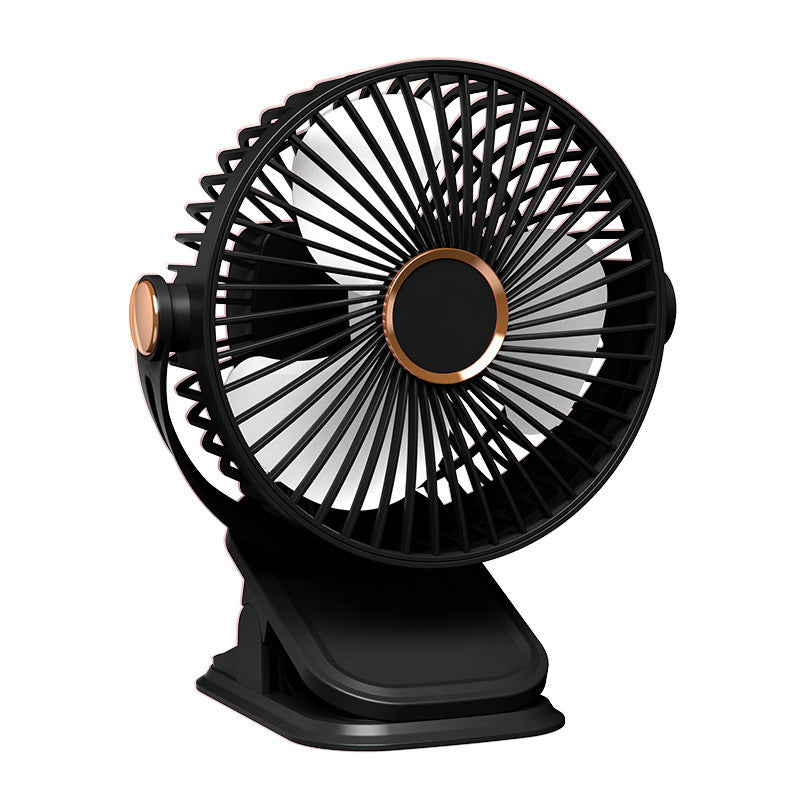 Desktop Clip-On Small Fan Silent Small Student Dormitory Office USB Charging 2026 Mini Portable Fan
