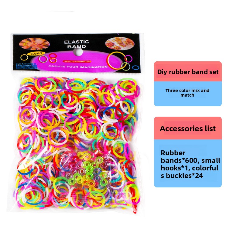 DIY Braided Bracelet Rubber Bands Kit