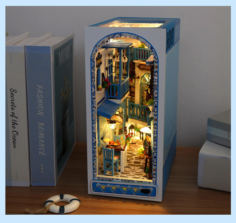 DIY Miniature House Model Creative Handmade Assembly Toy