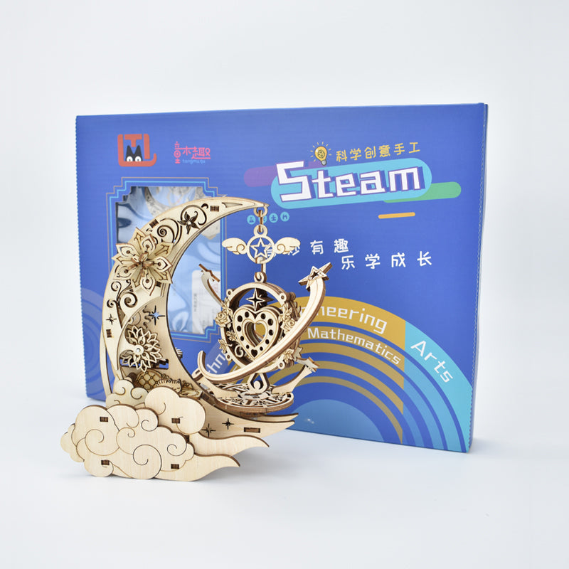 DIY Wooden Assembly Puzzle Model Creative Gift
