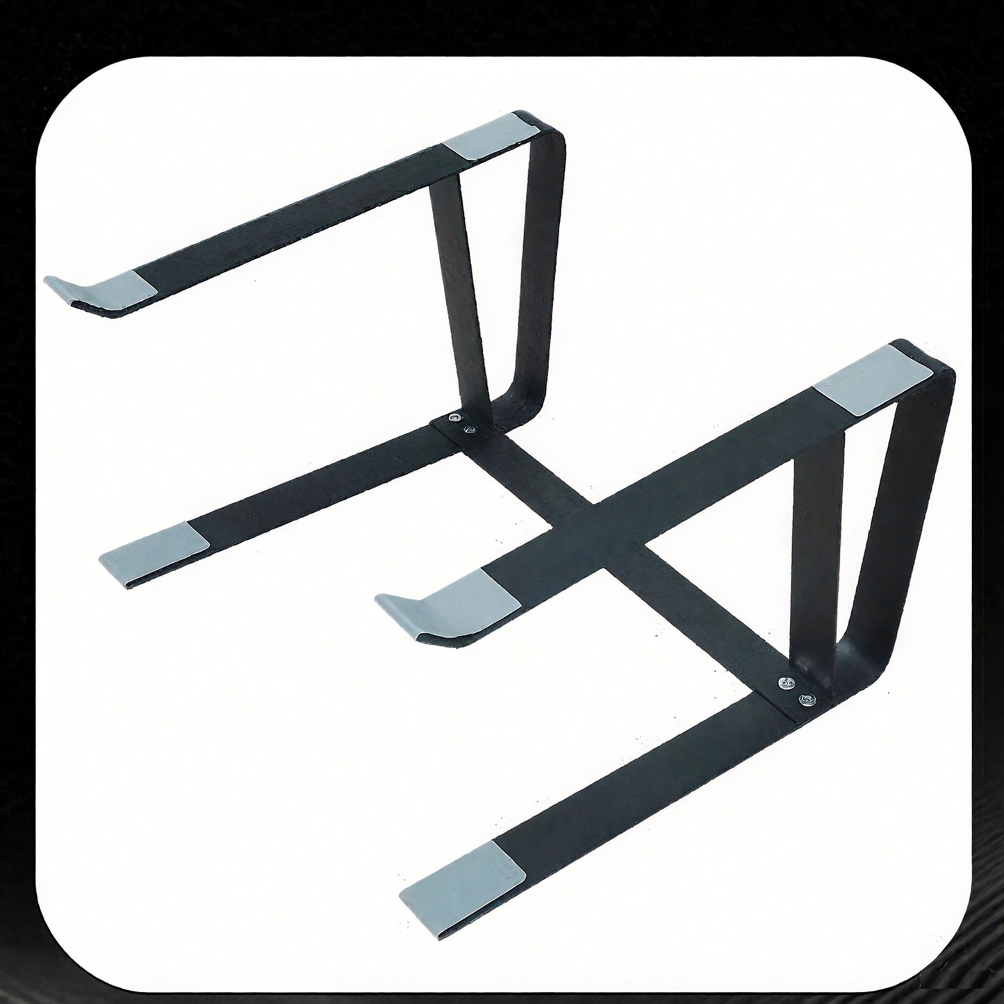 Double Layer Laptop Stand with Keyboard Tray