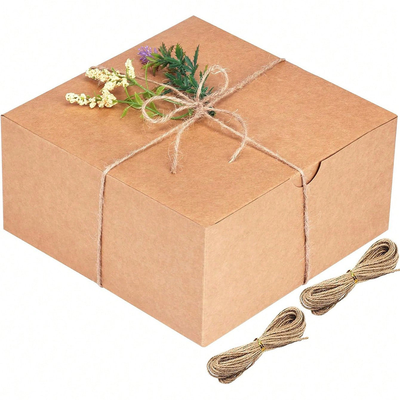 Double-sided gift packaging paper box