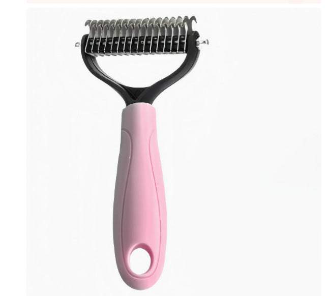 Double-Sided Pet Detangling Comb for Dogs and Cats