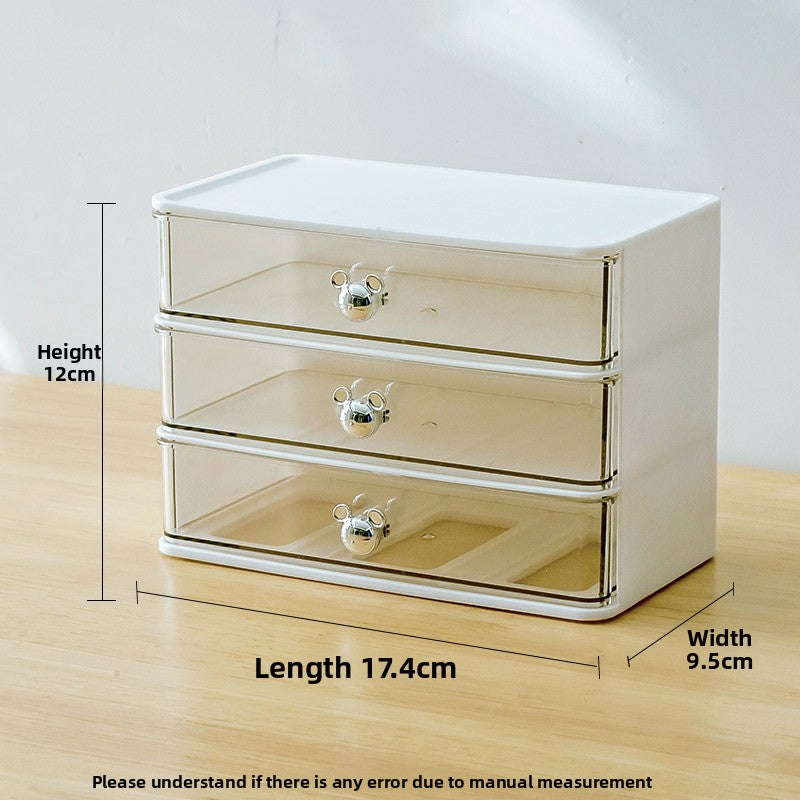 Drawer Cosmetic Organizer Desktop Storage Box