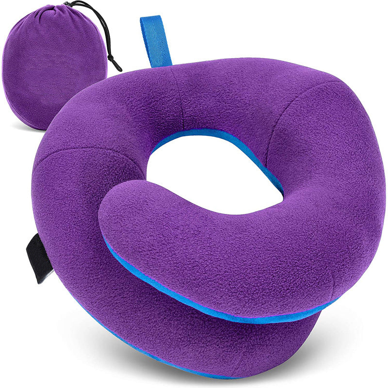 U-Shaped Travel Neck Pillow for Home Rest and Trips Comfort