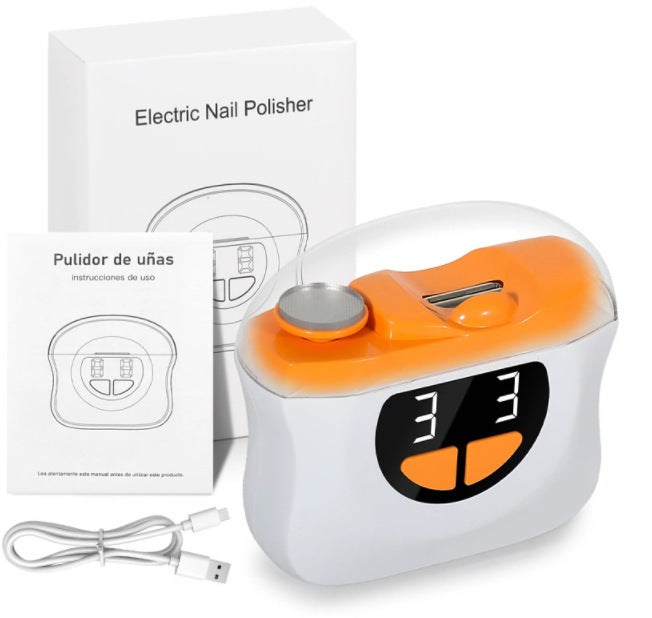 Automatic Electric Nail Clipper with Polisher for Nail Care