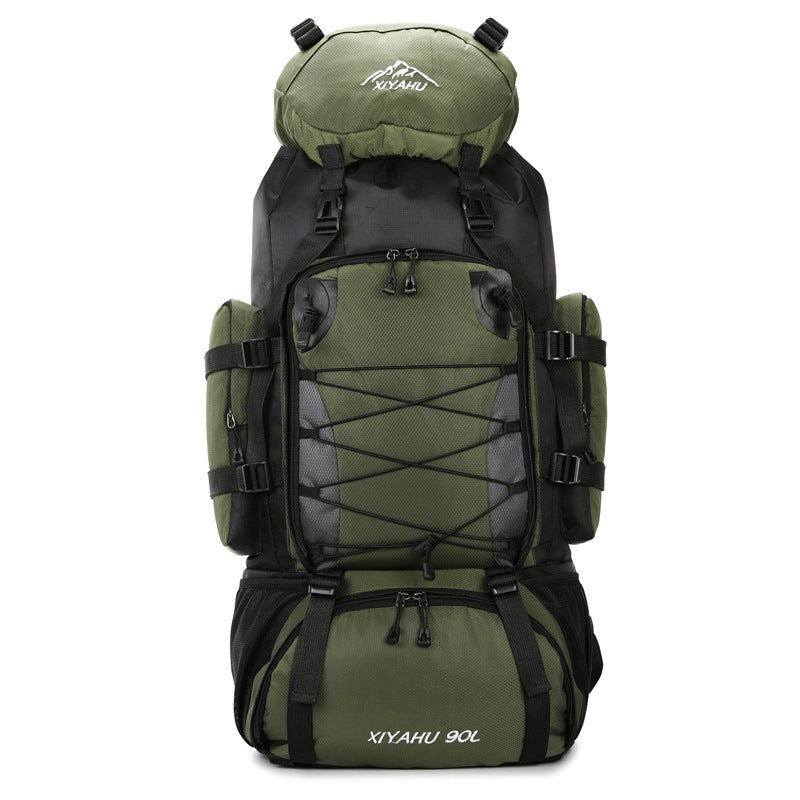 Large Capacity Waterproof Hiking Backpack for Outdoor Gear