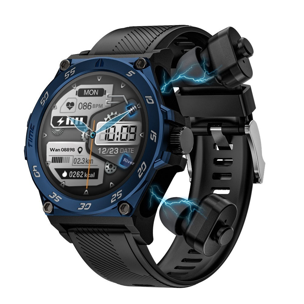 Smartwatch with Bluetooth Calling & TWS Earbuds Combo