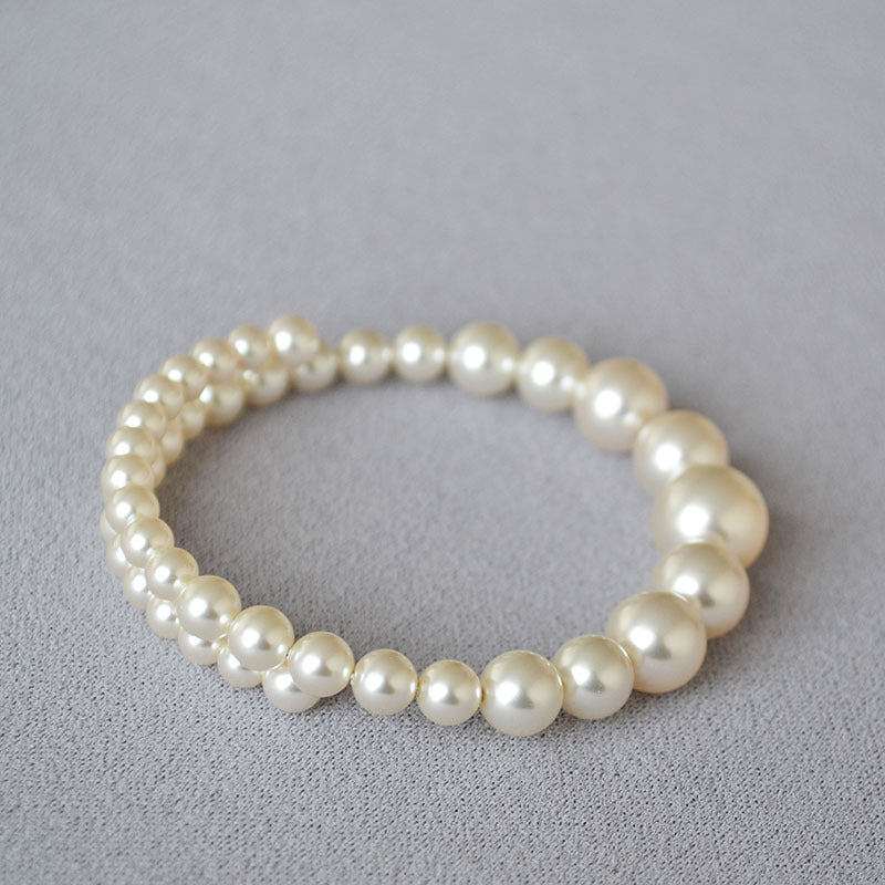 Buy Gradient-Size Pearl Bracelet for Ladies – Luxury Jewelry